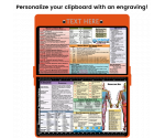 WhiteCoat Clipboard® - Orange Occupational Therapy Edition
